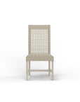 Best Quality Teak Rope Dining Armless Chair