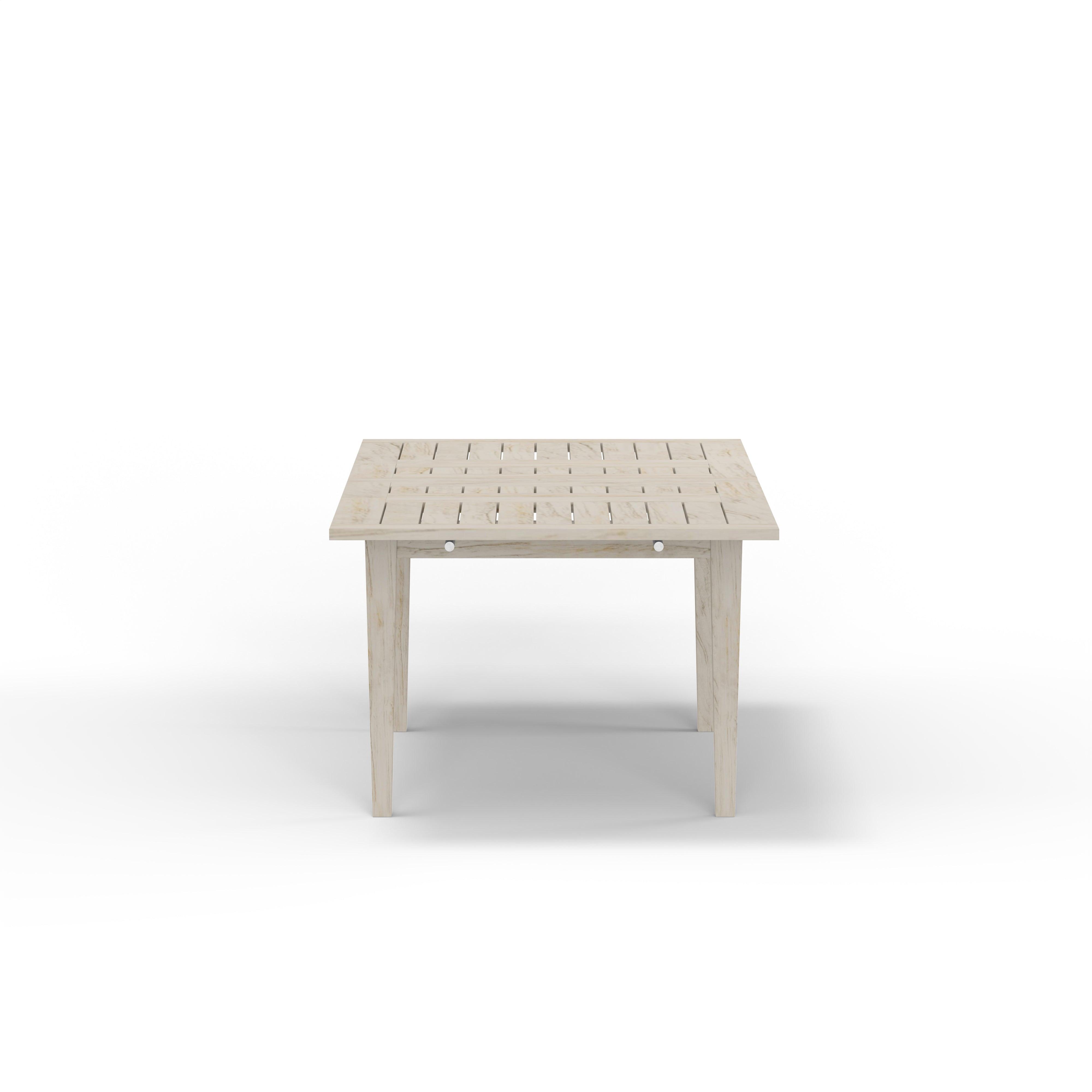 Weathered gray outdoor online dining table