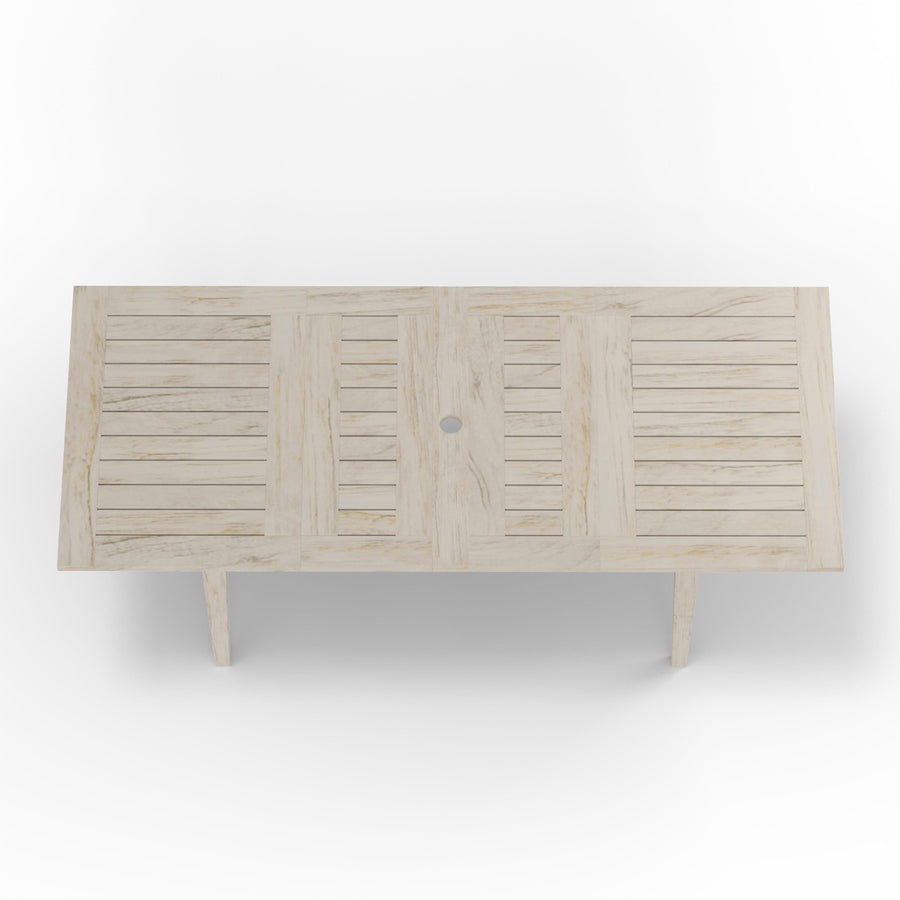 Highest Quality Outdoor Gray Teak Dining Table