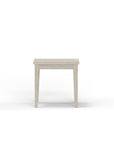 Weathered Gray Outdoor Side Table 