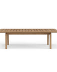 Best Quality Outdoor Teak Soft Edge Coffee Table