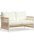 Outdoor Aluminum Rope Love Seat