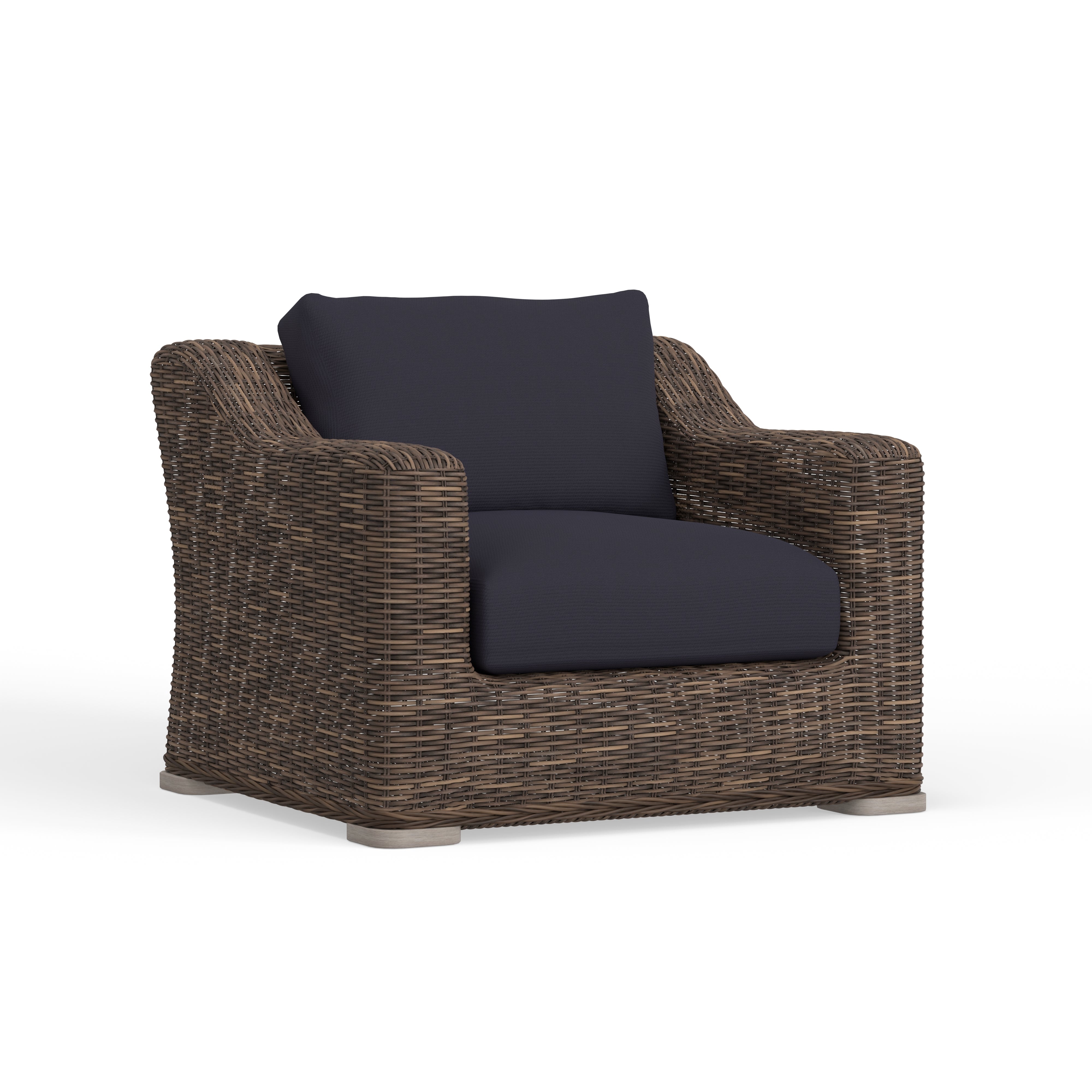 Heavy Wicker Club Chair