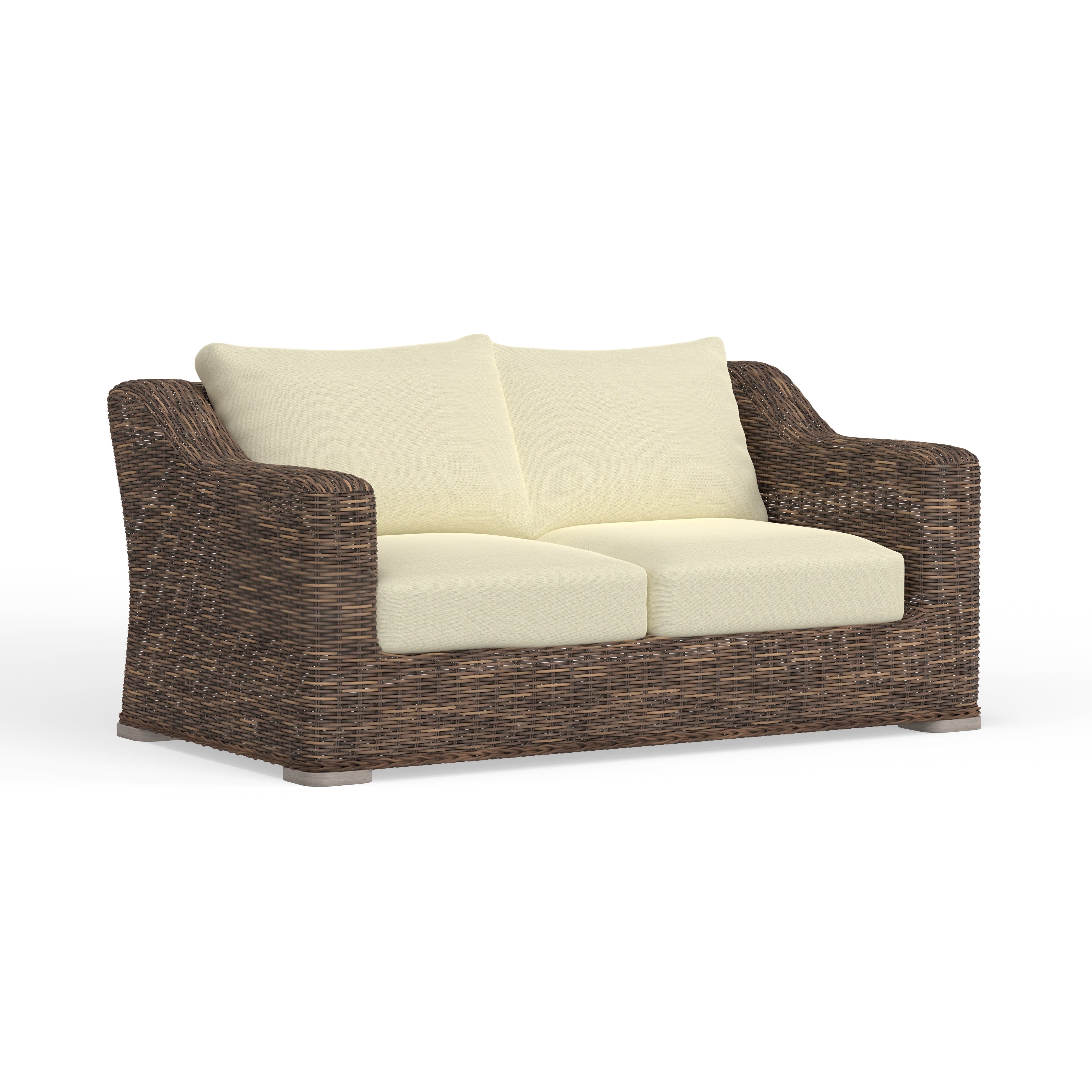 Wicker Patio Loveseat