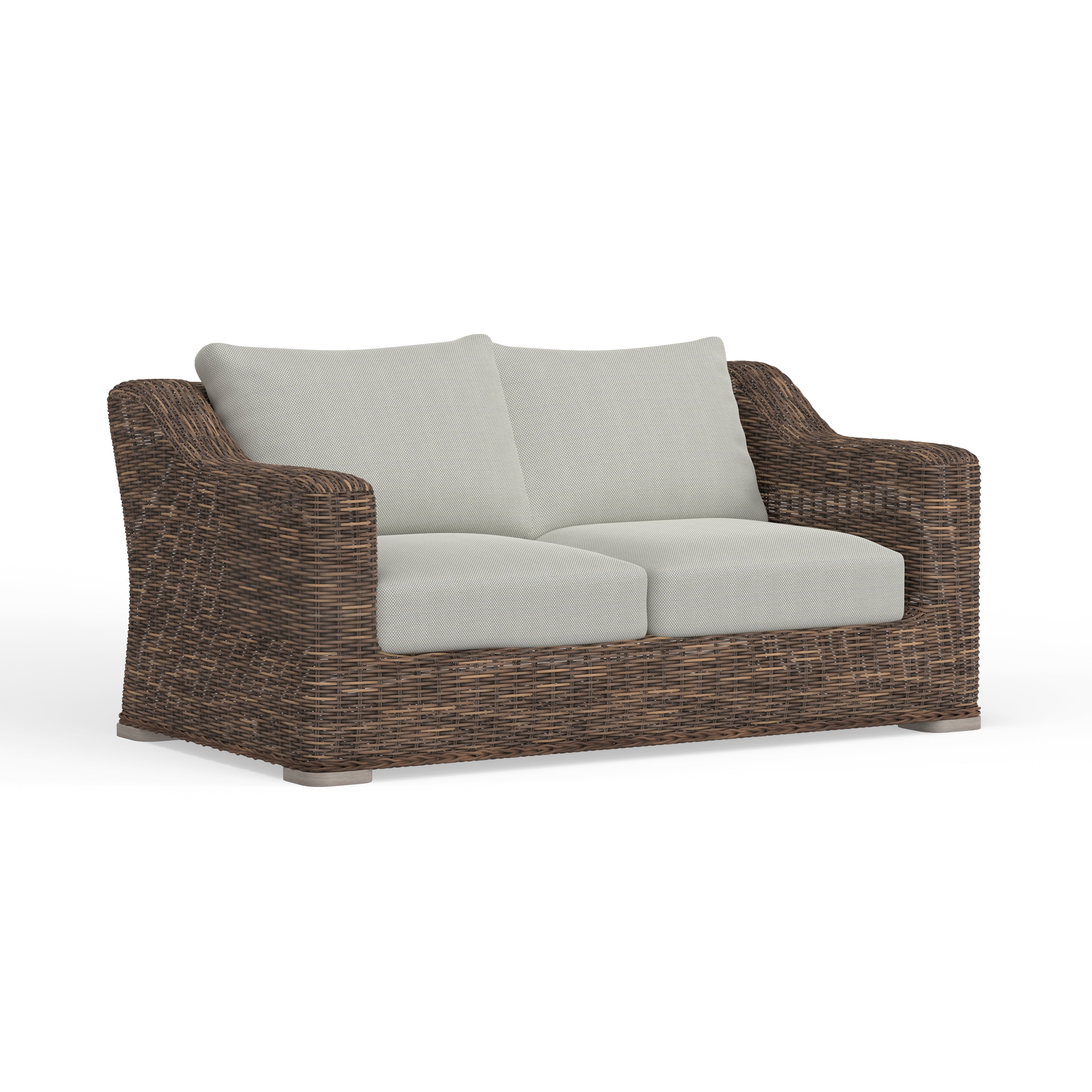 Contemporary Outdoor Loveseat