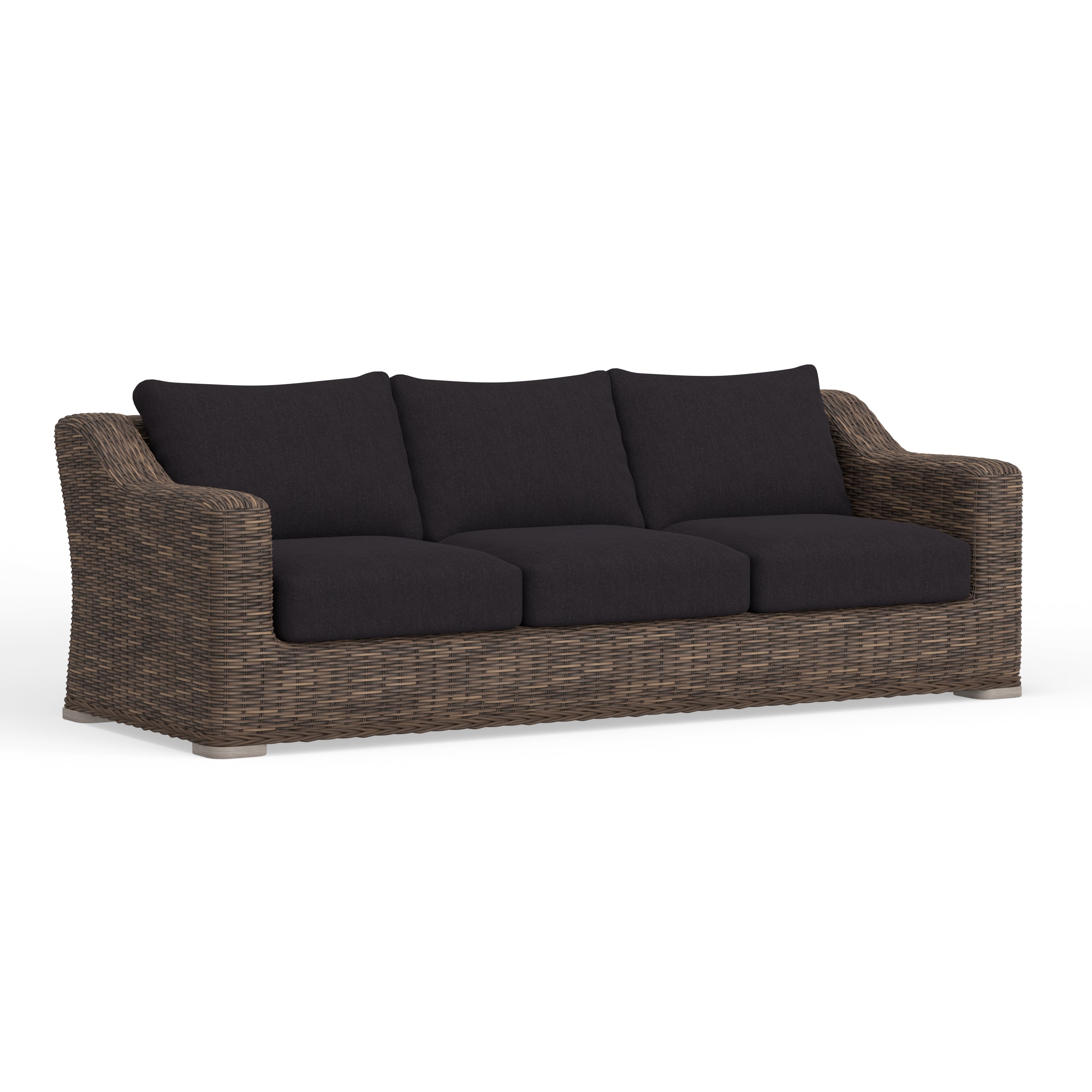Harbor Classic Luxury Outdoor Wicker Seating For Five