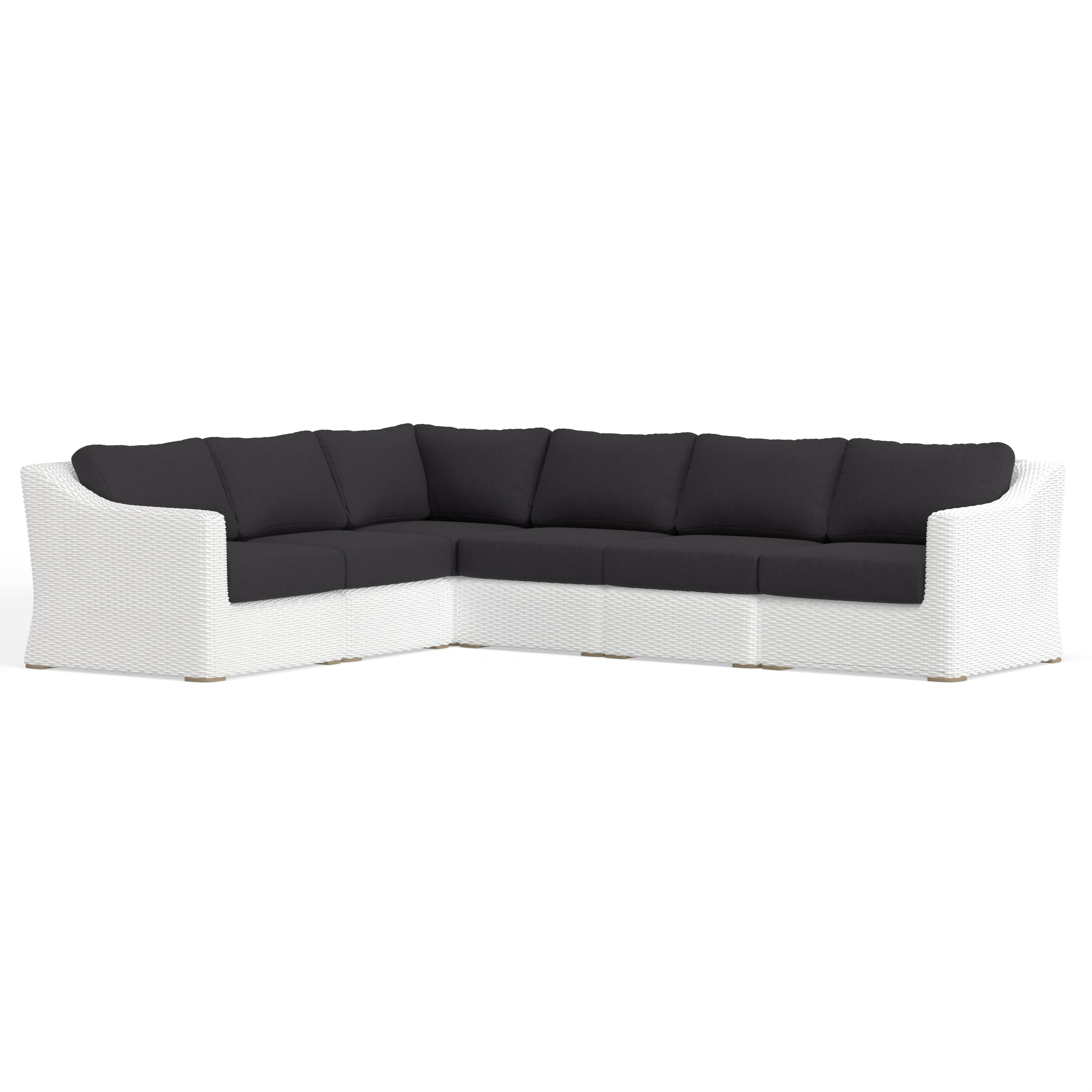Patio Wicker Modular Sofa