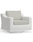 Wicker Swivel Lounge Chair