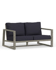 Gray Teak Outdoor Furniture For Two