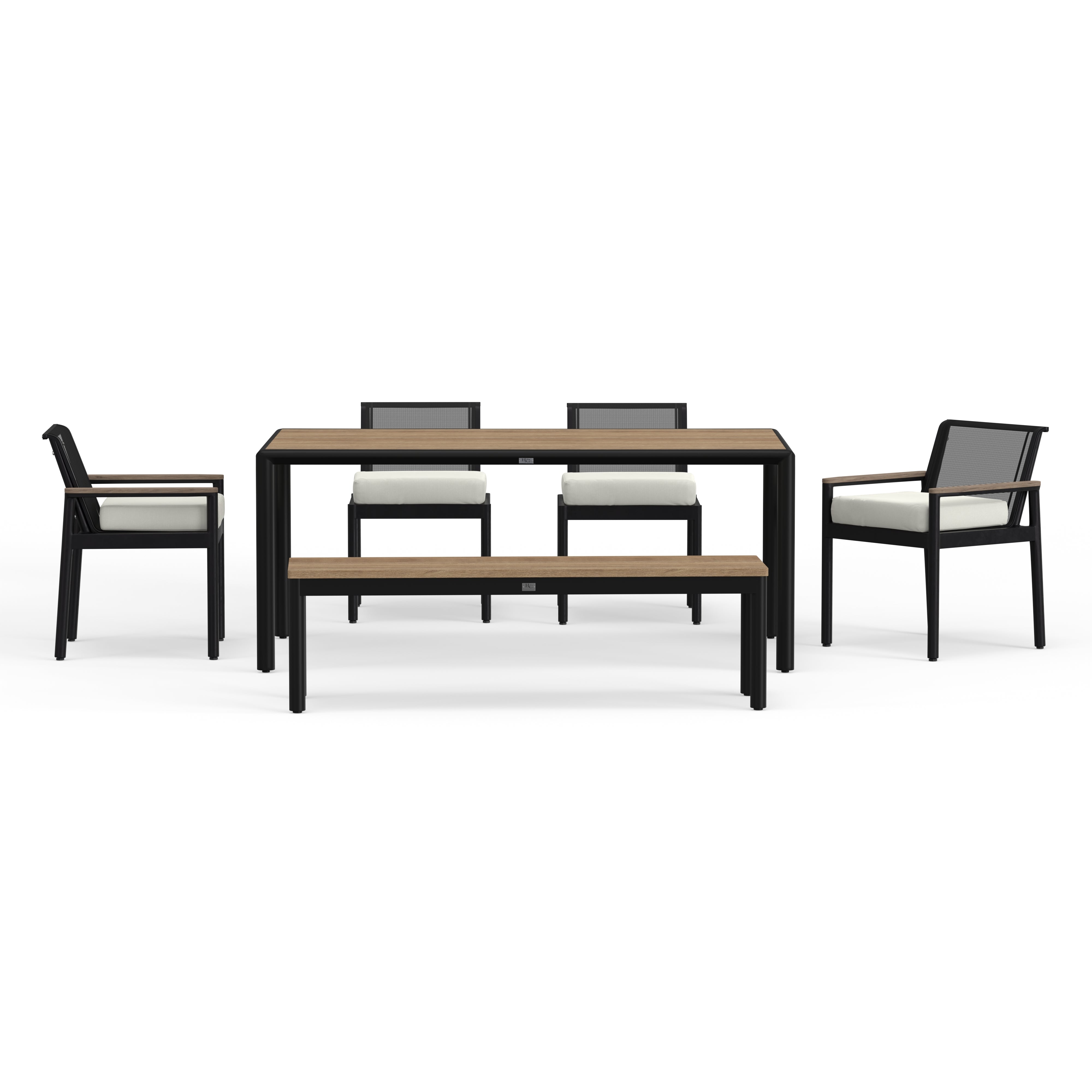 Black Aluminum Outdoor Dining Table That Will Last