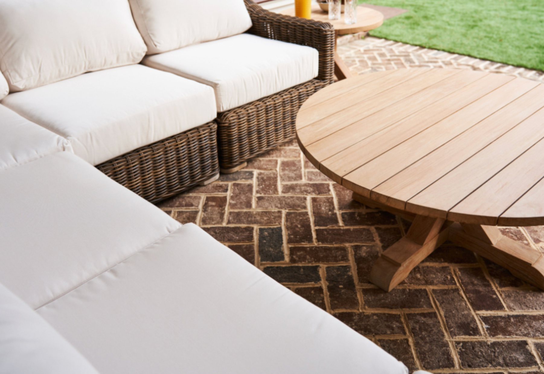 Luxury Outdoor Wicker Sectional