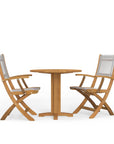 Best Quality Outdoor Wood Table and Chair Dining Set