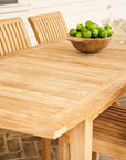 Most Beautiful Teak Extension Dining Table Available Now