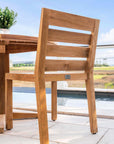 Modern Teak Patio Chairs