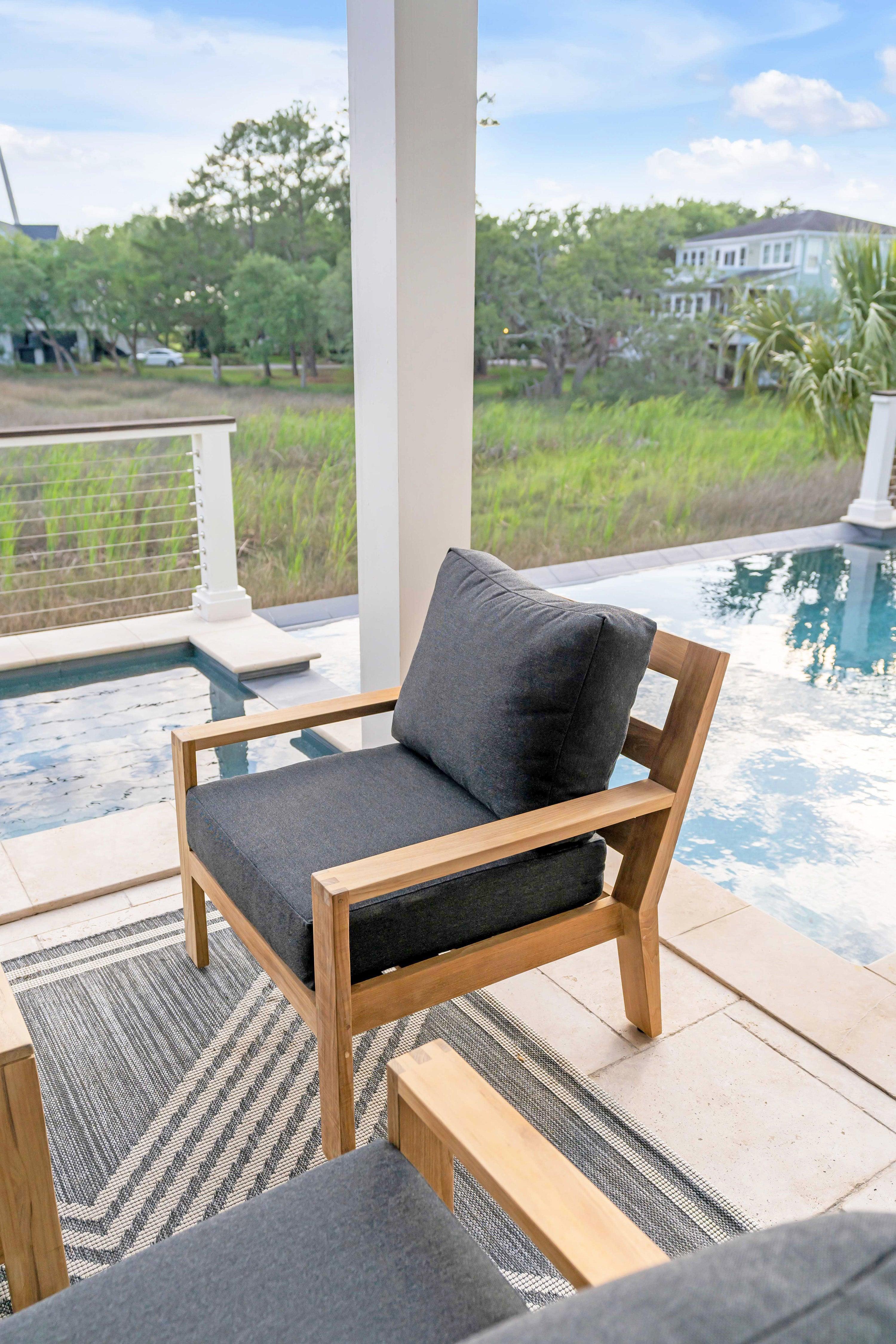 Highest Quality Teak Outdoor Luxury Club Chair