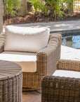Highest Quality Most Comfortable Wicker Club Chairs With Sunbrella Cushions