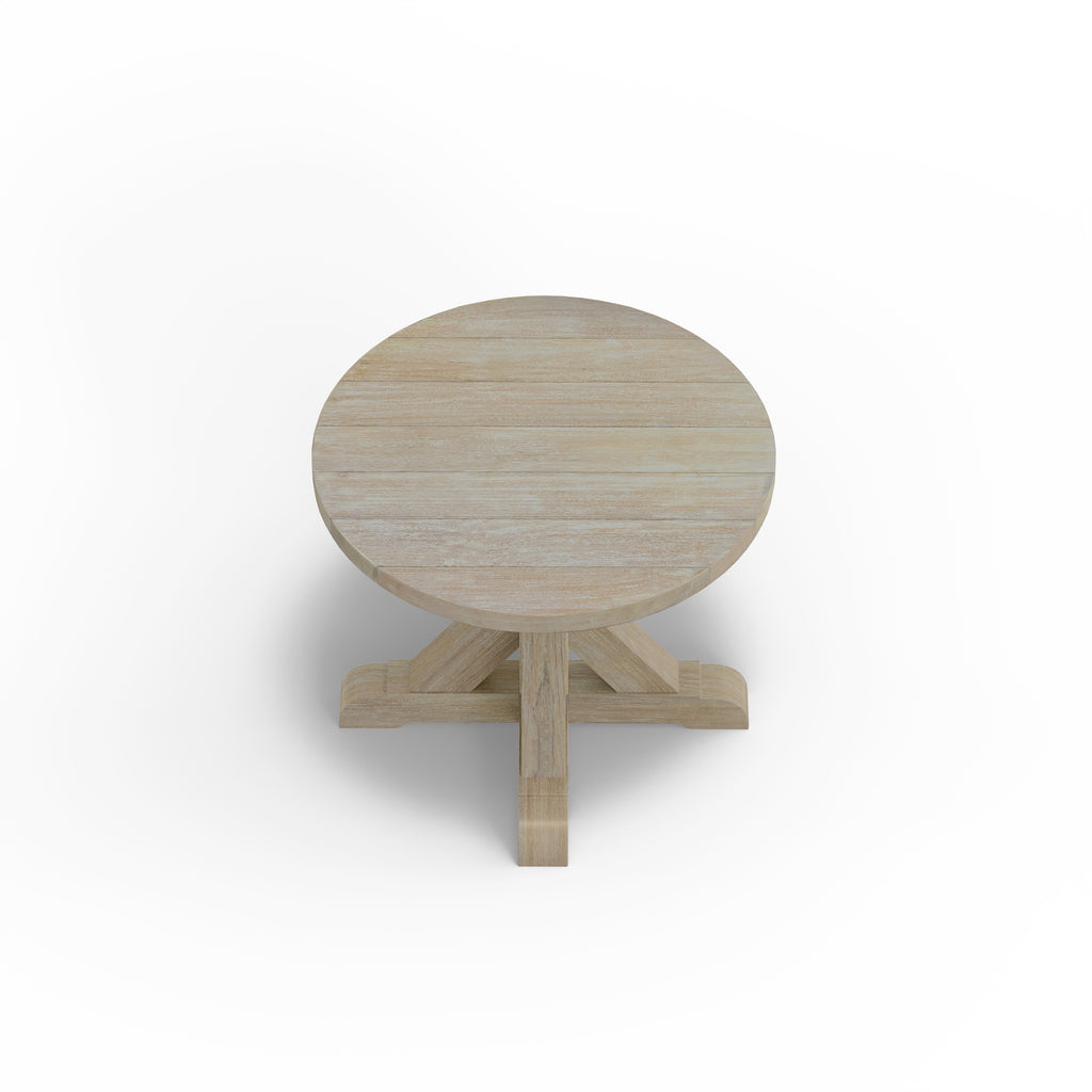 Nicest Outdoor Trestle Side Table