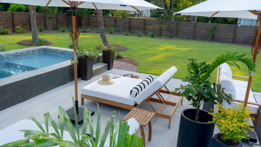 Highest Quality Luxury Outdoor Chaise Lounge For Two
