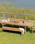 Best teak outdoor 7 piece dining set