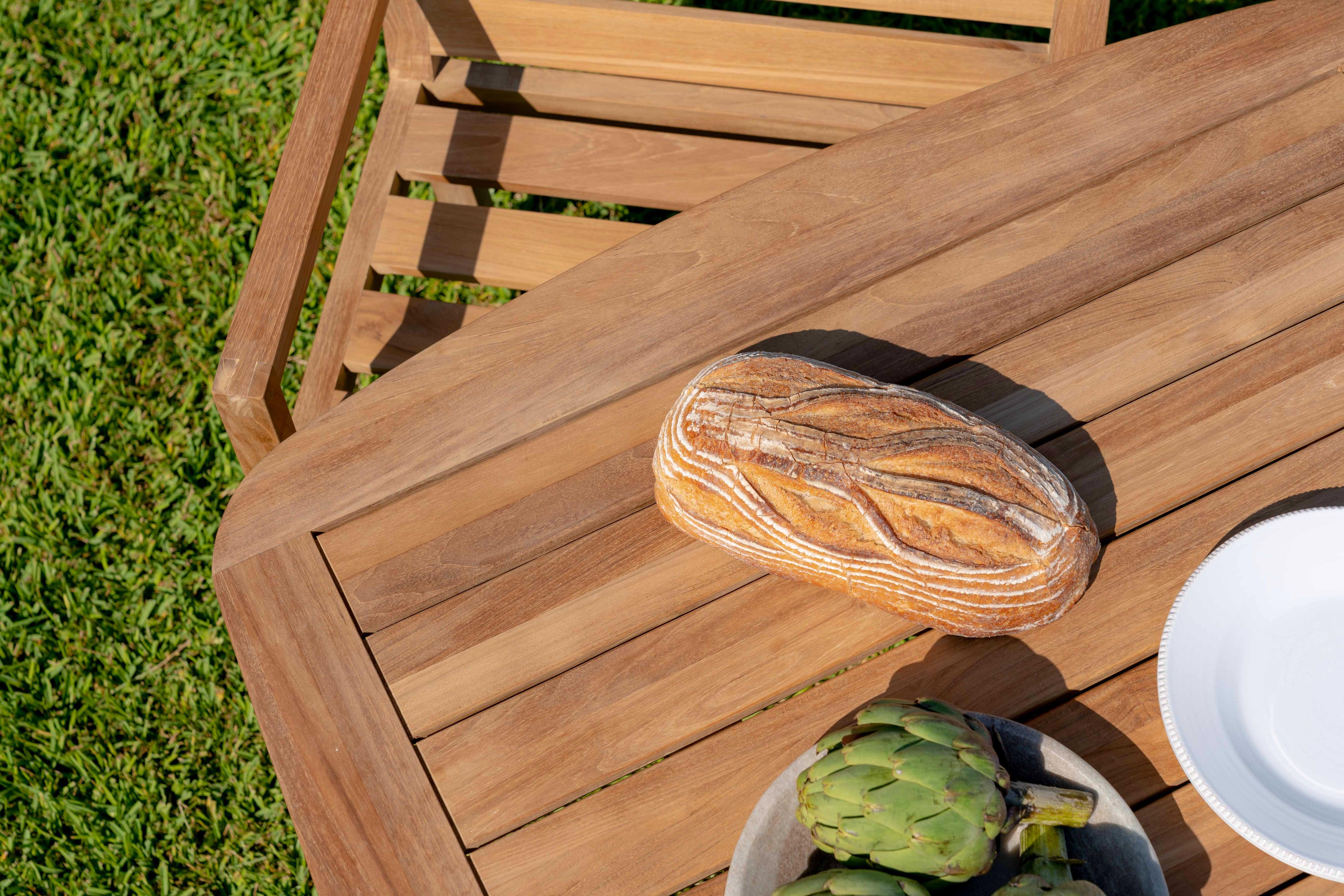 Highest Quality Outdoor Teak Extension Table With Seating For 8 That Will Really Last