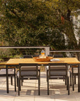Best Quality Outdoor Aluminum Dining Table 