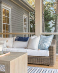 Newport Harbor Wicker Sofa