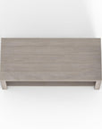 Best Quality Outdoor Gray Teak Coffee Table