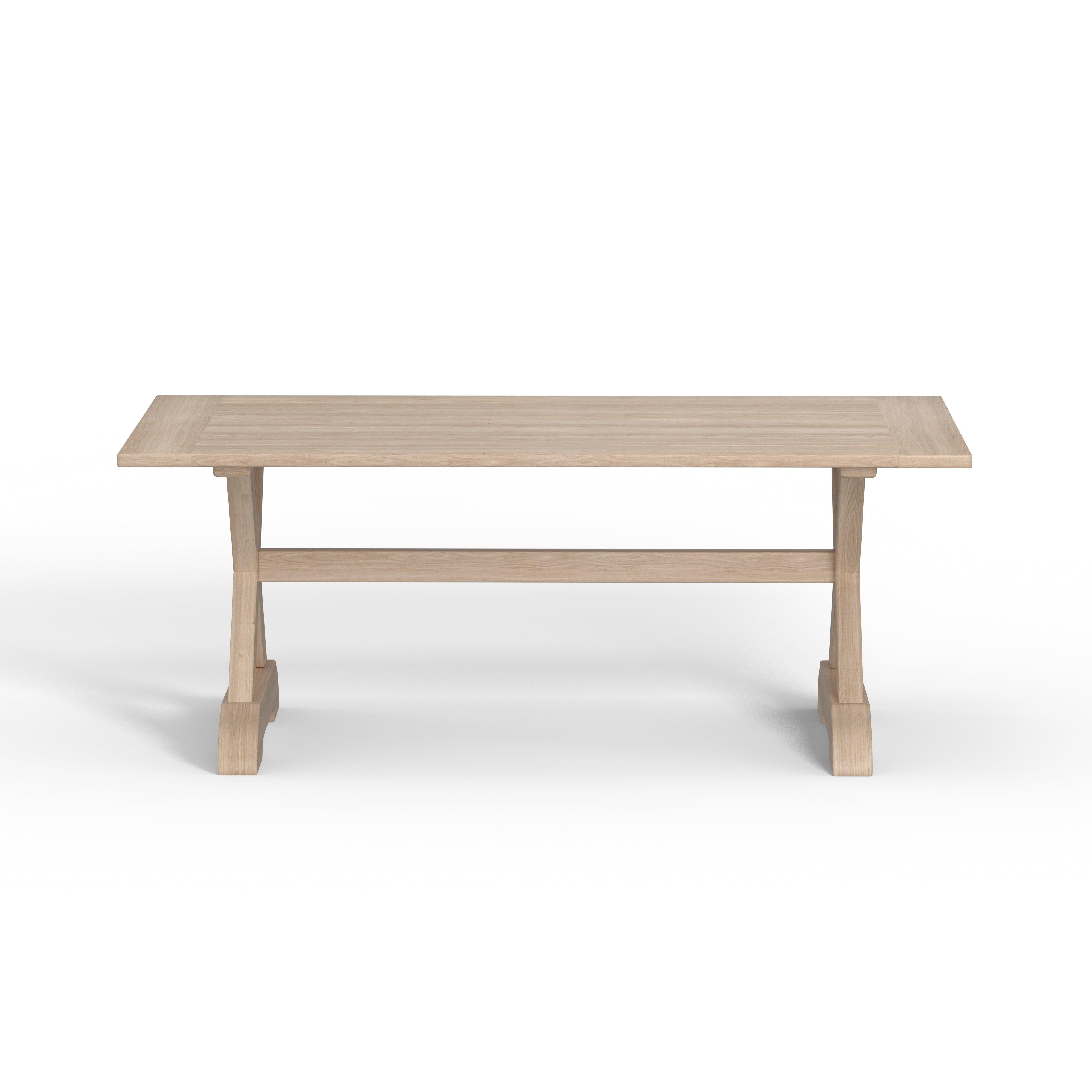 Outdoor Grey Teak Patio Table from Harbor Classic