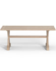 Outdoor Grey Teak Patio Table from Harbor Classic