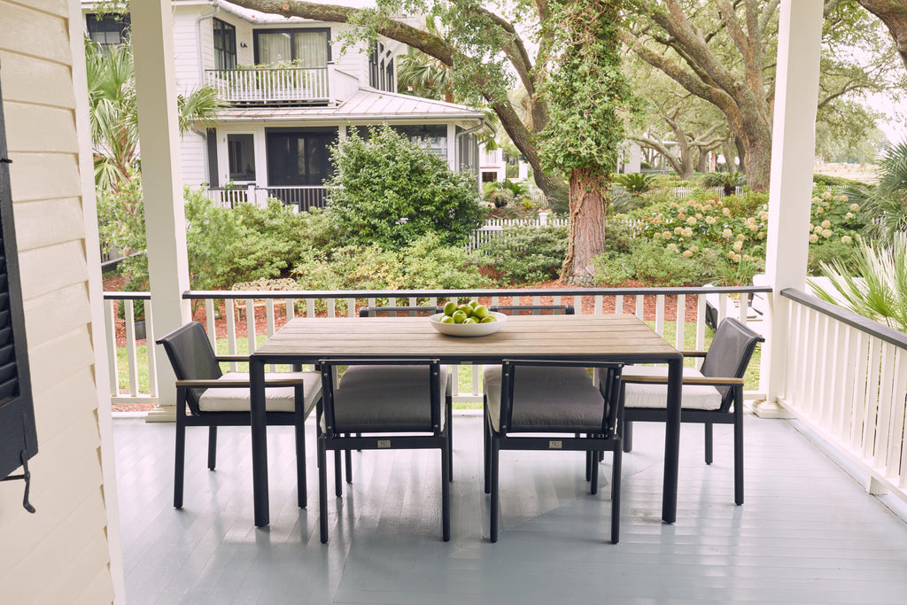 Highest Quality Modern Aluminum Dining Set For Six