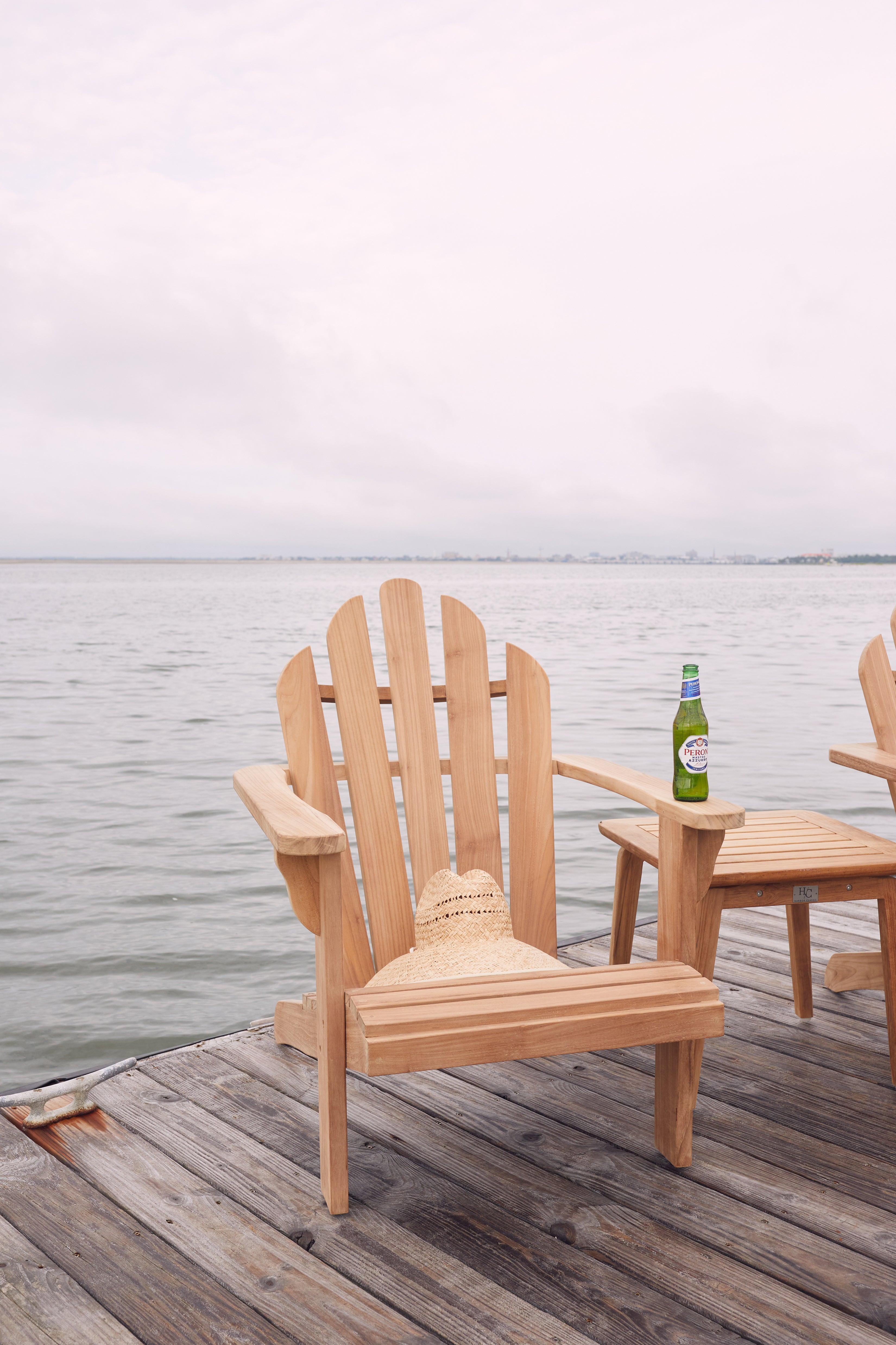 Teak adirondack chairs for outlet sale