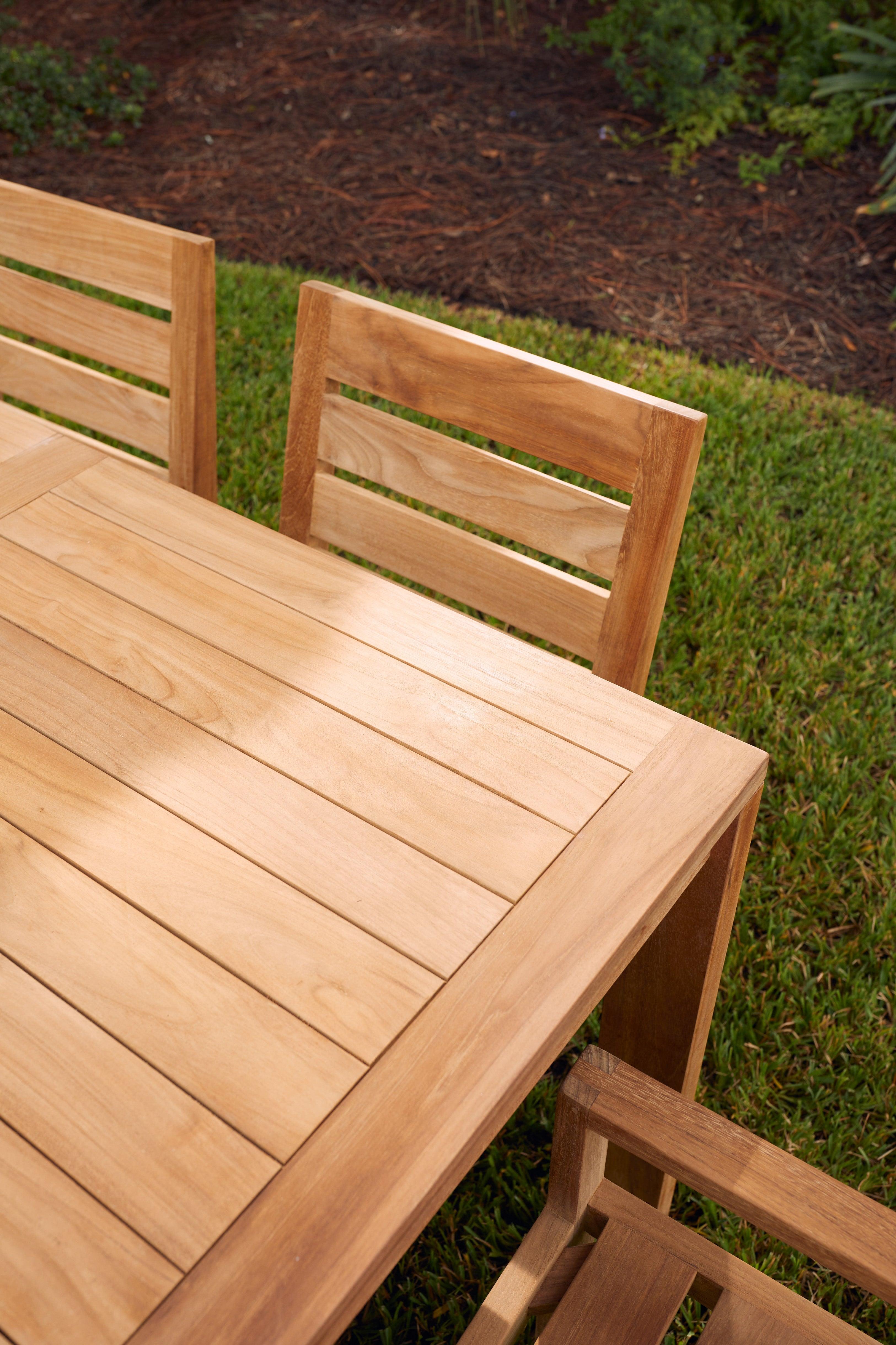 Highest Quality Teak Dining Table And Chairs Set