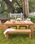 Teak Outdoor Dining Arm Chair Available Now